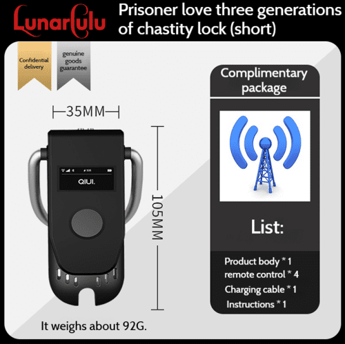 【Bondage】Third generation Chastity lock - Lunarlulu