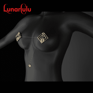 【Bondage】Square Nipple Clips - Lunarlulu-lulu dolls