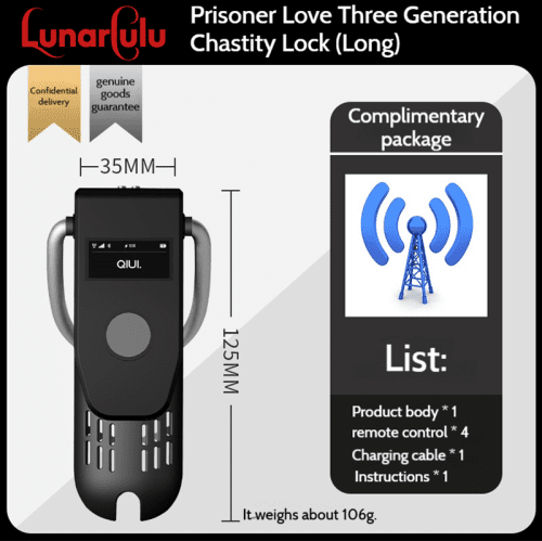 【Bondage】Third generation Chastity lock - Lunarlulu