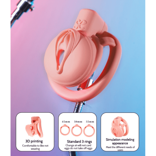 【Bondage】Honey Butterfly Chastity Lock - Lunarlulu