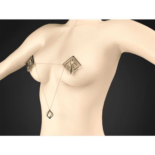 【Bondage】Square Nipple Clips - Lunarlulu