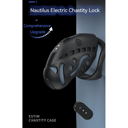 【Bondage】Nautilus electric shock Chastity Lock - Lunarlulu