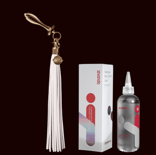 【Bondage】Anal plug and lash - Lunarlulu