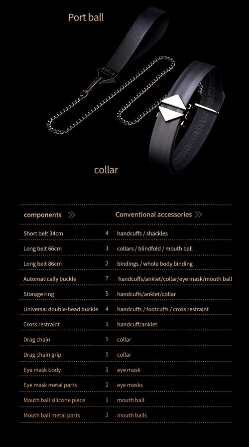 【Bondage】Moonlight Treasure Box Set Bondage Belt Set - Lunarlulu