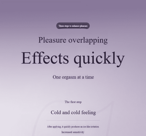 【Lubes & Wellness】Orgasm lotion disposable for men women sex pleasure - Lunarlulu