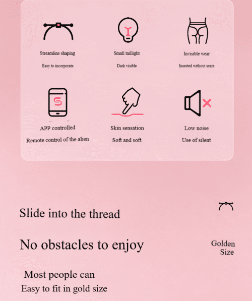 【Vibrator】New Elastic Wearable APP Remote Control Vibrator Adult Sex Toys & Games, Female Sex Toy Vibrater Adult Toy - Lunarlulu