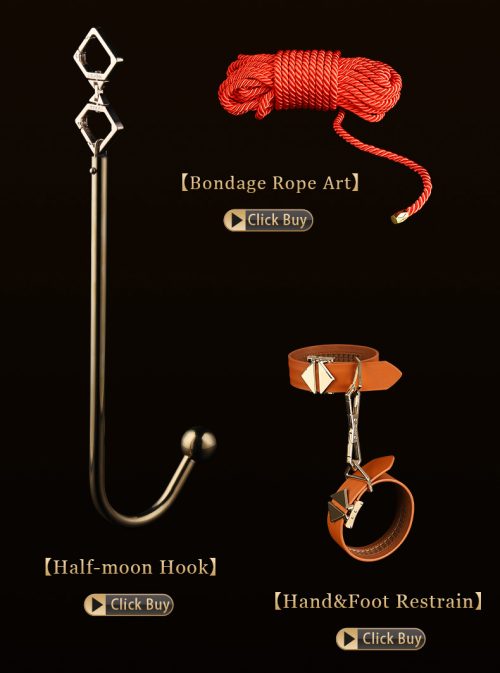【Bondage】Half moon hook anal hook - Lunarlulu