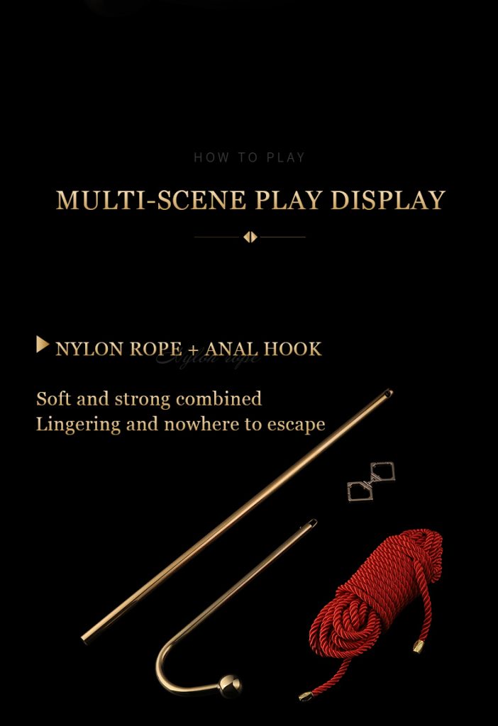 【Bondage】Half moon hook anal hook - Lunarlulu-lulu dolls