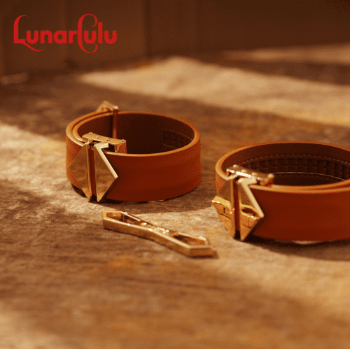 【Bondage】Belt cross with buckle set - Lunarlulu