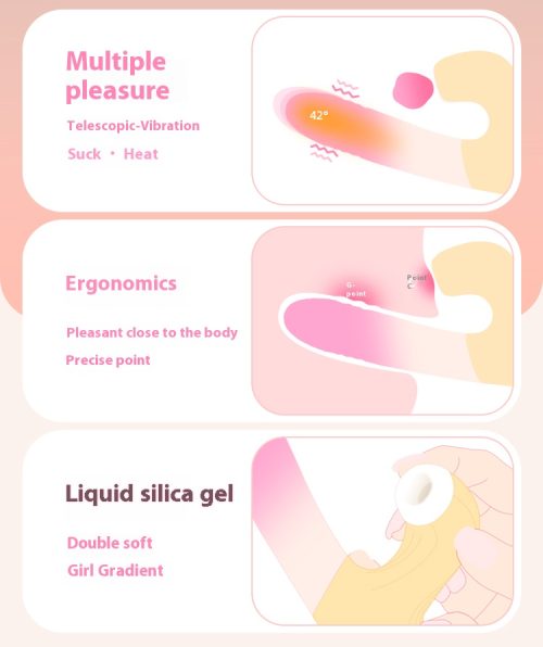 【Vibrators】Wearable Vibrator G Spot Vibrators Dual Stimulation Women Couples - Lunarlulu