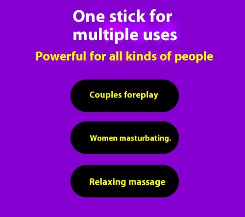 【Vibrator】 Vibrator Wand for Women Quiet Vibrating Dildo for Sexual Pleasure - Lunarlulu