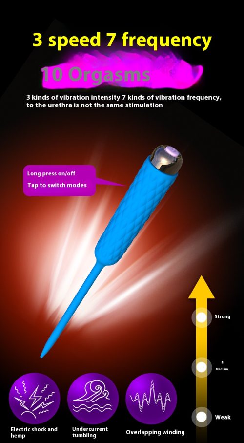 【Vibrators】Urethra Stimulator for Men - Lunarlulu