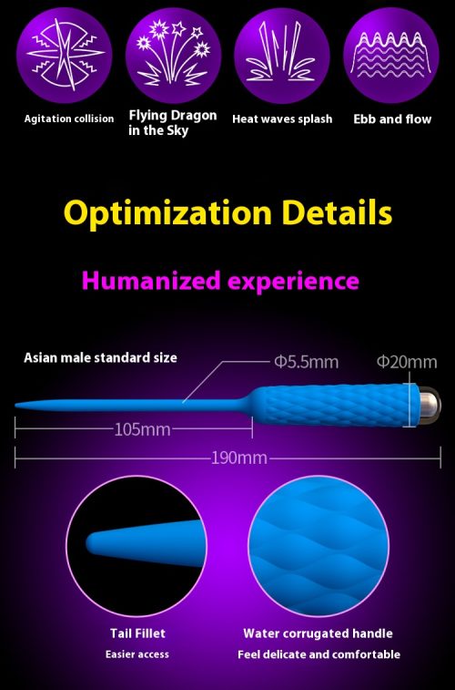 【Vibrators】Urethra Stimulator for Men - Lunarlulu