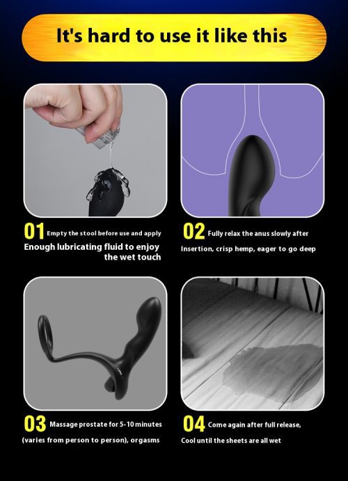 【Vibrators】Prostate Vibrator Raptor for Men - Lunarlulu