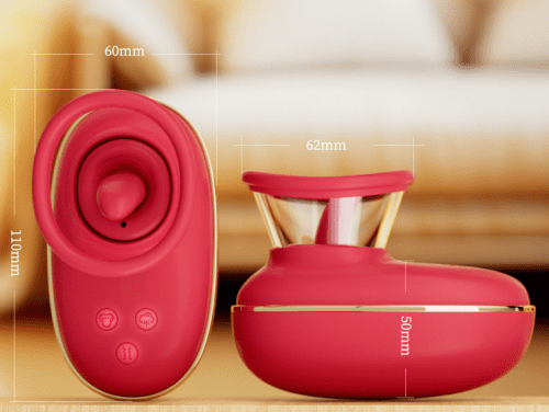 【Vibrator】Teasing Egg Vibrator – Licking, Thrusting, Suction, 9×Vibe, 360° Motion, Rechargeable - Lunarlulu