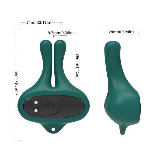 【Vibrator】Magnetic Bunny Ear Vibrating Nipple Clamps - Lunarlulu
