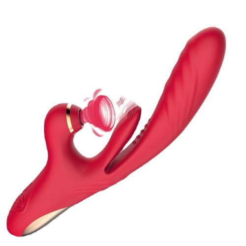 【Vibrator】Suction & Vibration Wand – Licking, Slapping, Thrusting, 7×Modes - Lunarlulu