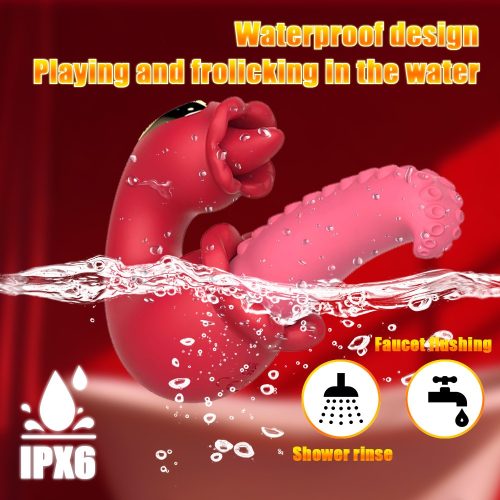 【Vibrator】Realistic Licking Vibrator – Thrust, Vibe, Soft & Stimulating - Lunarlulu