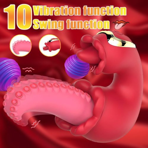 【Vibrator】Realistic Licking Vibrator – Thrust, Vibe, Soft & Stimulating - Lunarlulu