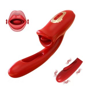 【Vibrator】Mouth-Clamp Vibrator – 10×Bite | 10×Shake | 3-in-1 Action - Lunarlulu-lulu dolls