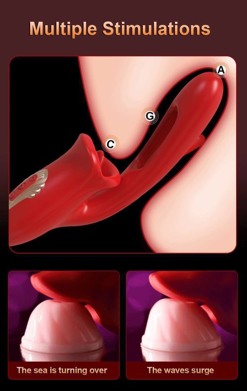 【Vibrator】Mouth-Clamp Vibrator – 10×Bite | 10×Shake | 3-in-1 Action - Lunarlulu
