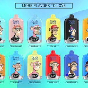 12000 Puffs Disposable Vape with Type-C Recharge | 12 Flavors | 2% Nic（Factory Direct） - Lunarlulu-lulu dolls